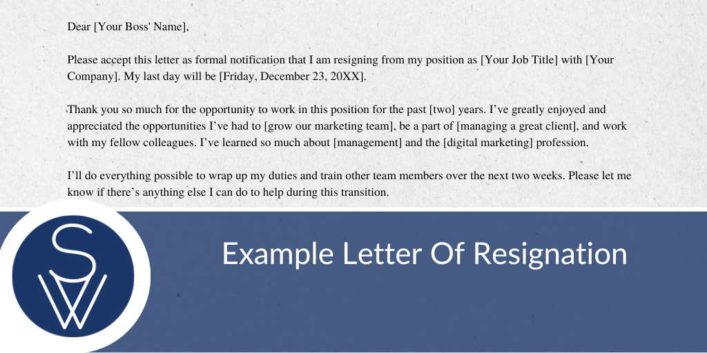 resignation-letter-template